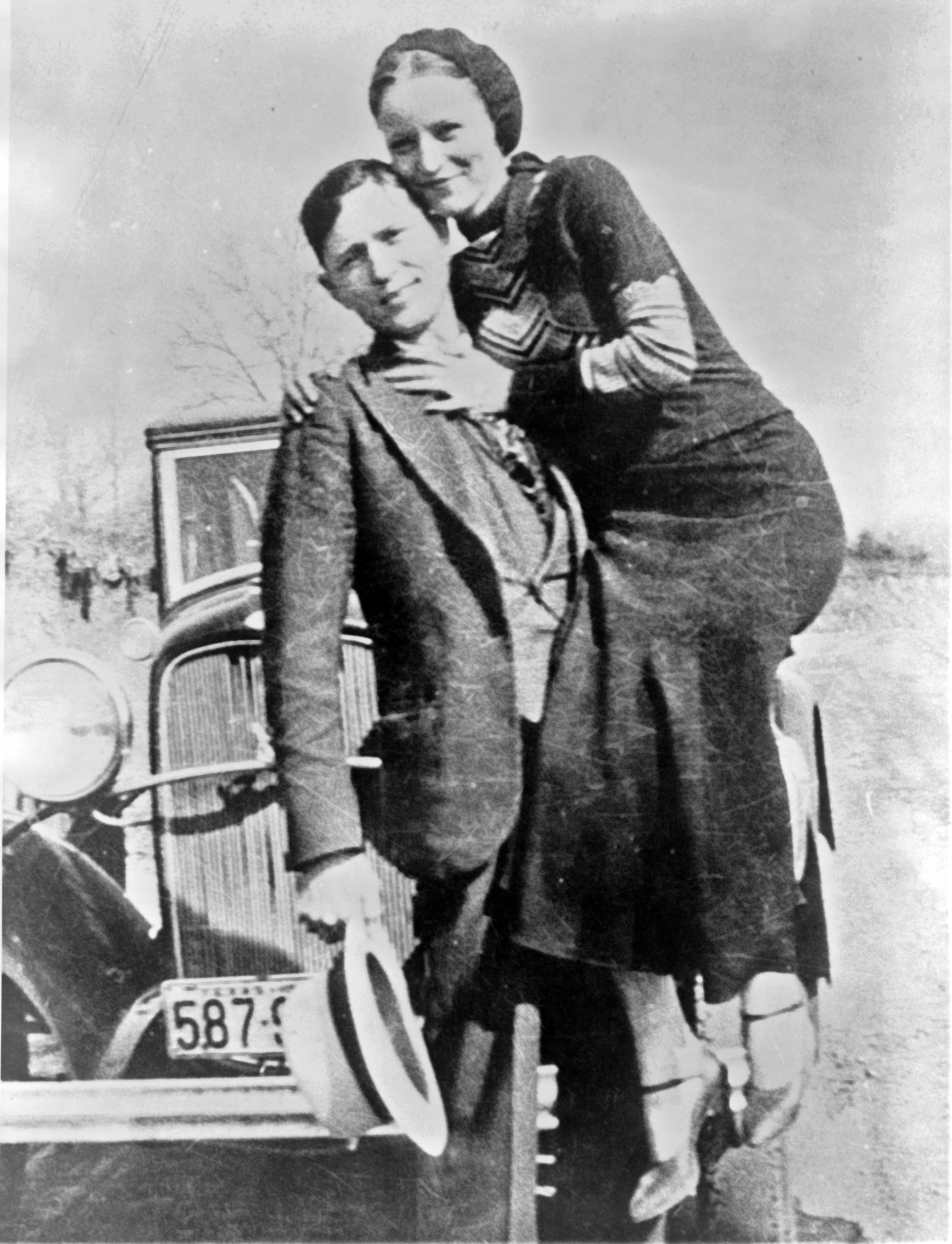 Das Gangsterpaar Bonnie und Clyde